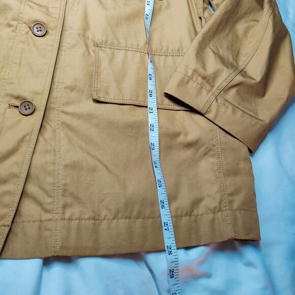 Uniqlo U Men's Khaki Cotton Canvas Utility Jacket Medium Military Inspired - Picture 11 of 11